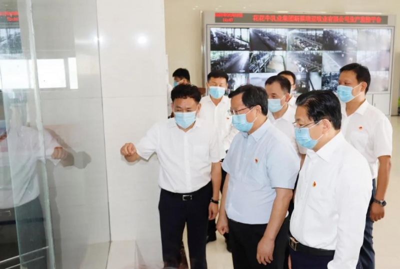 快訊 | 河南省委常委、省紀(jì)委書(shū)記、省監(jiān)委主任任正曉蒞臨花花牛乳業(yè)集團(tuán)新蔡瑞亞牧場(chǎng)調(diào)研